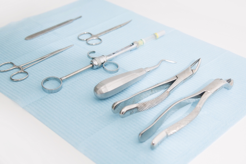 outils pour une extraction dentaire