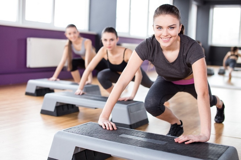 sportifs en training