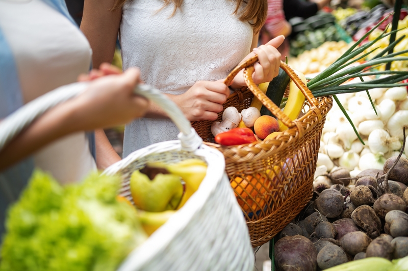 paniers de fruits et légumes bio